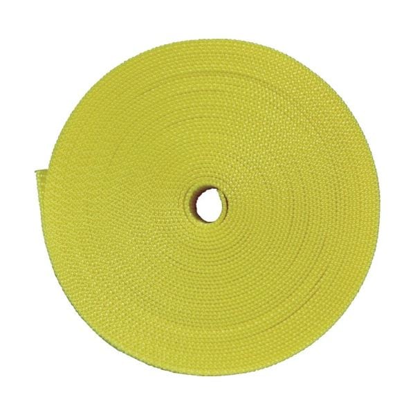 （まとめ）ナイロン平ベル 1.6tx38mmx10m 黄色 TNB3810-Y 1巻 [x3セット] 11,438円