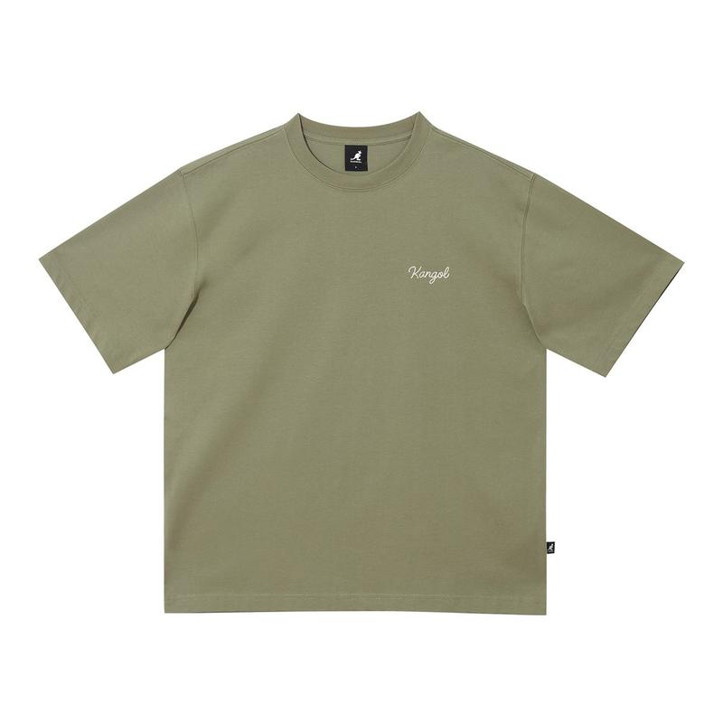 コースタルグラフィックTシャツ2826カーキ