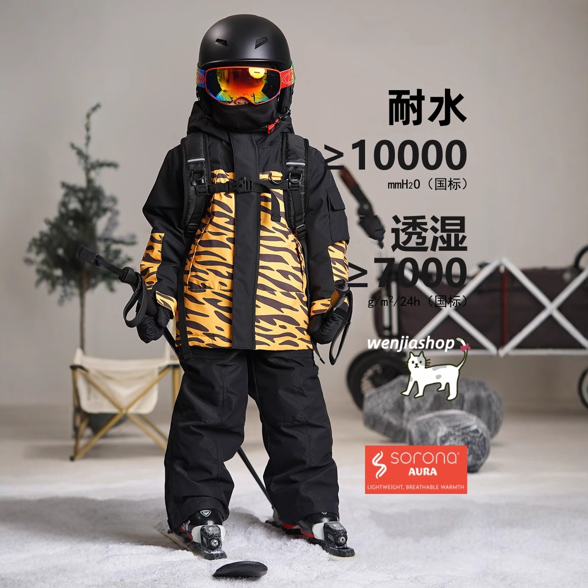 スノーボードウェア 2025 上下セット キッズ 子供 ベビー服 ジャケット アウター 黒 オーバーオール つなぎパンツ ズボン スノボウェア スキーウェア 防寒着韓国風 女の子 男の子 こども
