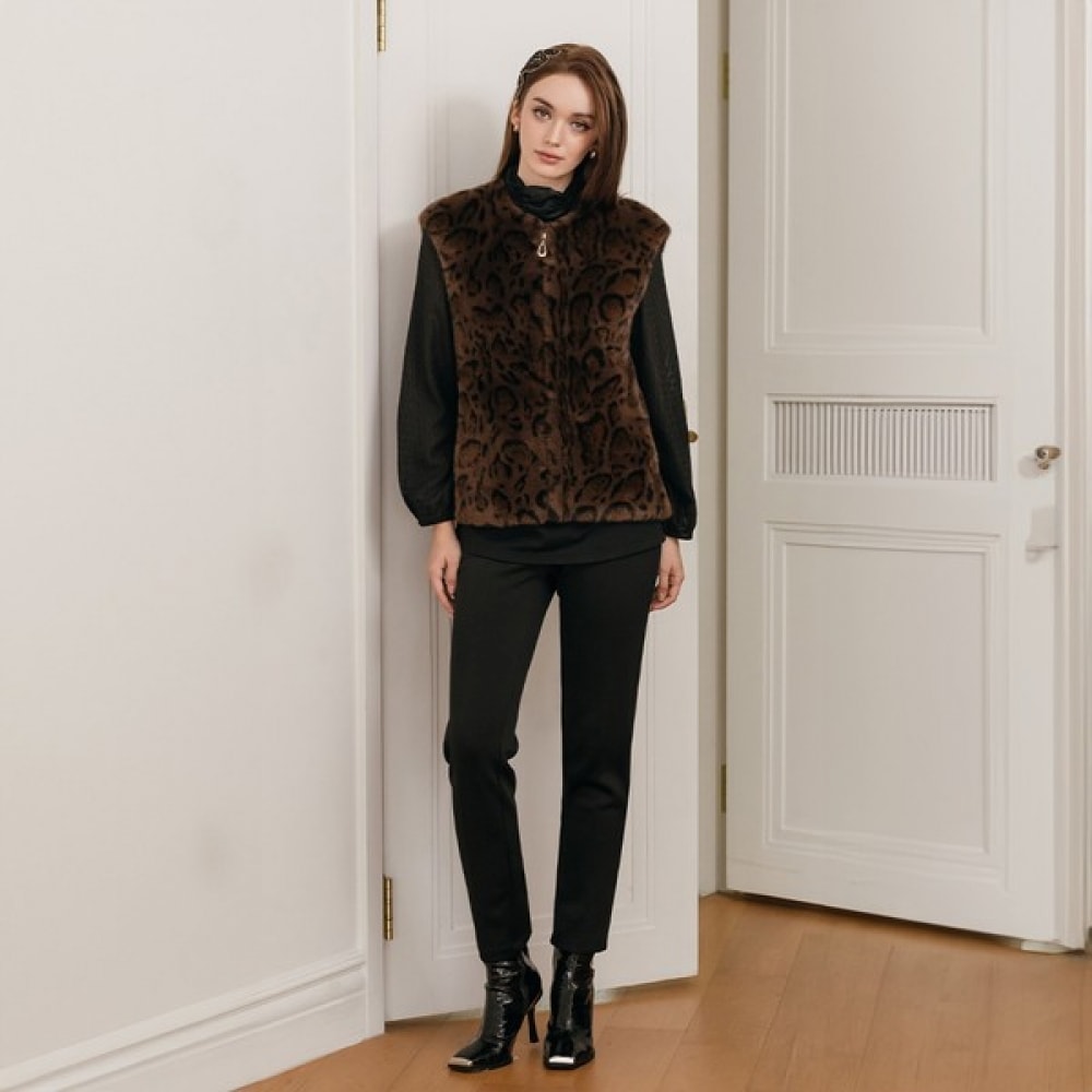 (マックスカルティッジオ) ベーシックストレートバックバンディングパンツ