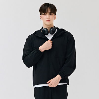 ideaswam ブラウンジップパーカー M 【公式通販】