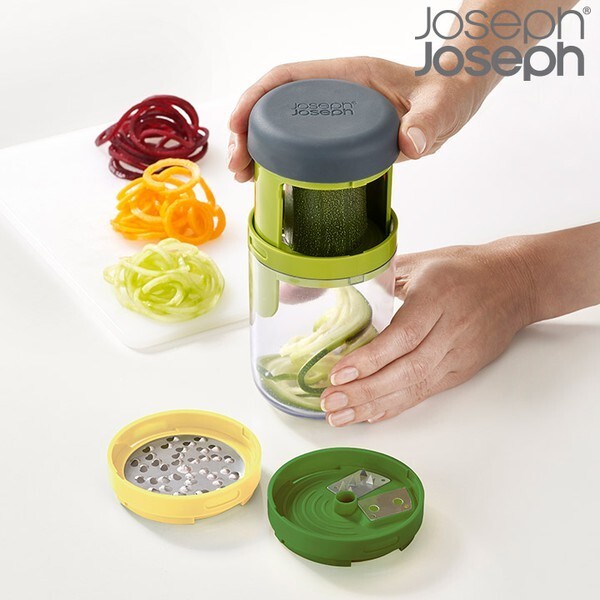 ジョセフ ジョセフ スピロ スパイライザー回転スライサー
