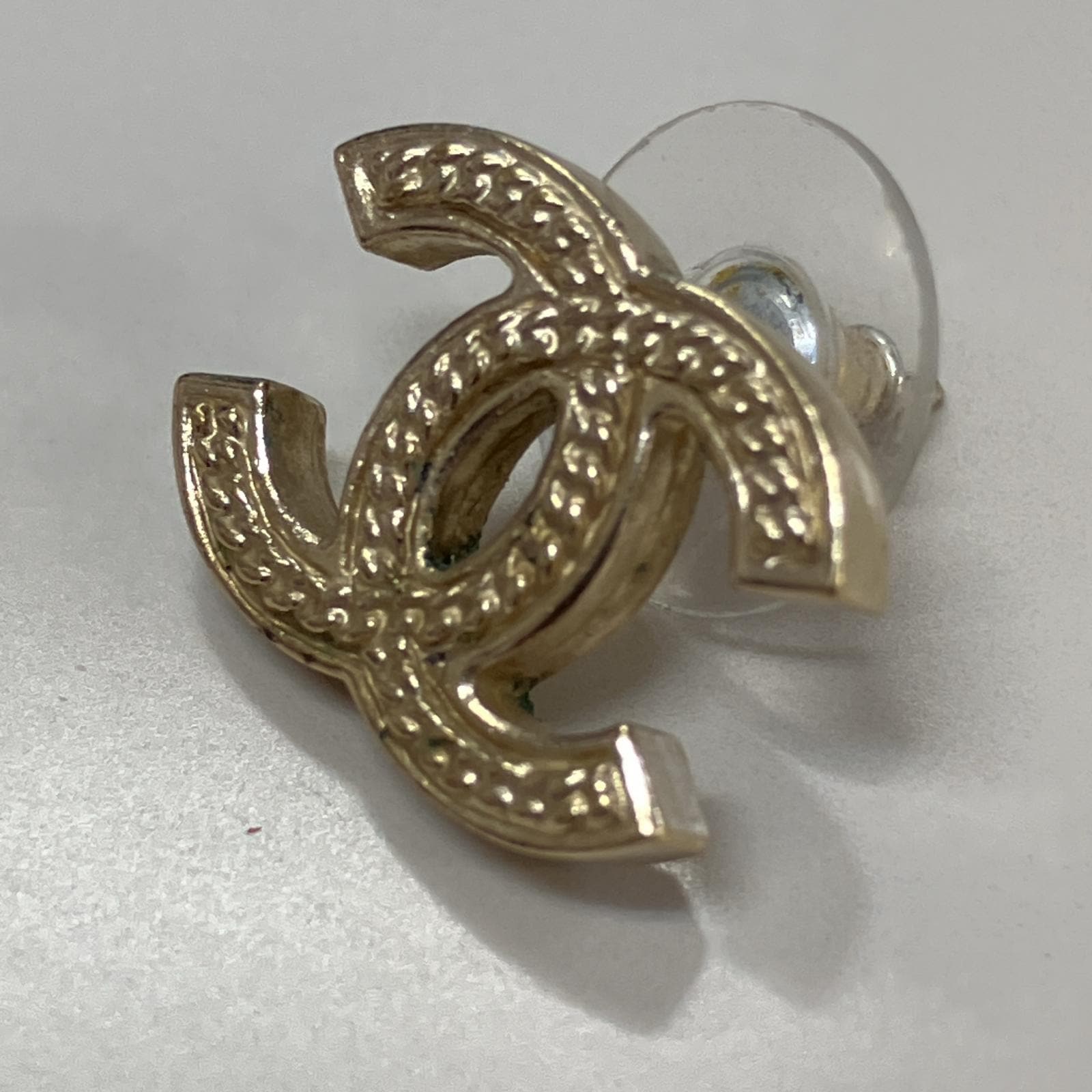 ピアス その他 ゴールド CHANEL刻印【中古】 レディース