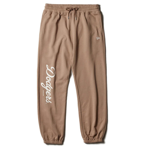 ニューエラ NEW ERA 裏毛 スウェットパンツ MLB Apparel ロサンゼルス・ドジャース ミルクティー 14324631