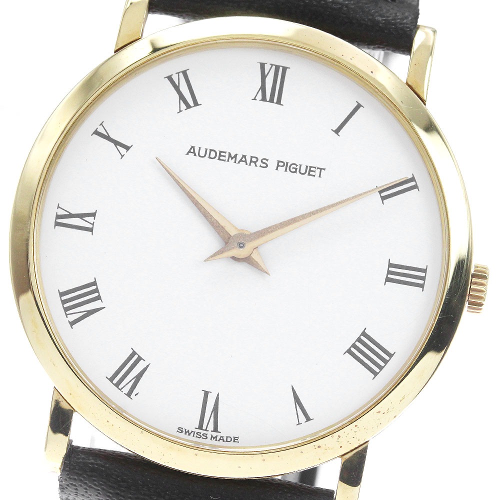 オーデマ・ピゲ AUDEMARS PIGUET K18YG Cal.2080 手巻き メンズ _846795【中古】