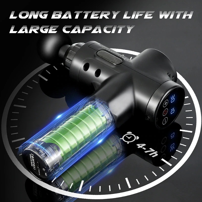 マッサージ器 高周波マッサージガン 全身ケア リラックス 軽量 小型 バッグ付き電動マッサージャー フィットネスガン