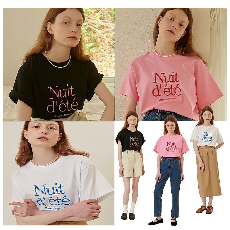 NUIT D ETE T SHIRT 3色