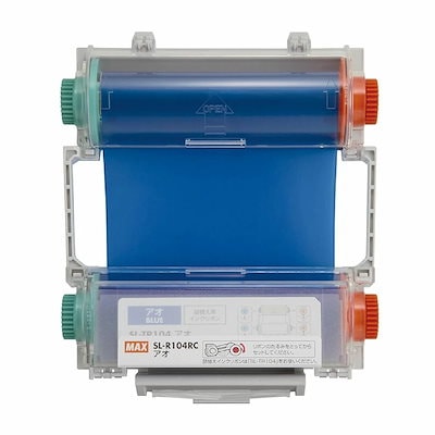 （まとめ買い）ビーポップ 100タイプ用 インクリボンカセット 標準色 60m 青 SL-R104RCアオ [x3] 21,590円