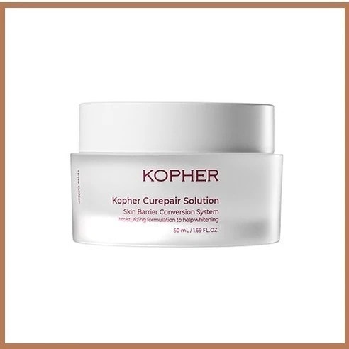 【4ever Line】 コペル キュリペアソリューション 水分クリーム 鎮静 色素沈着 低刺激 クリーム 50ml / メラニン / 毛穴 / 色素 / 抑制 loverセット あやぱん メルダーシ