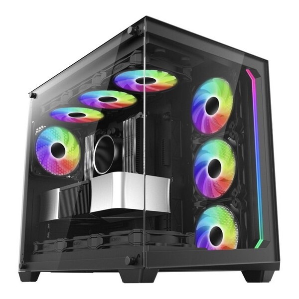 C5 ARGB ブラック Constellation ミドルタワーPCケース