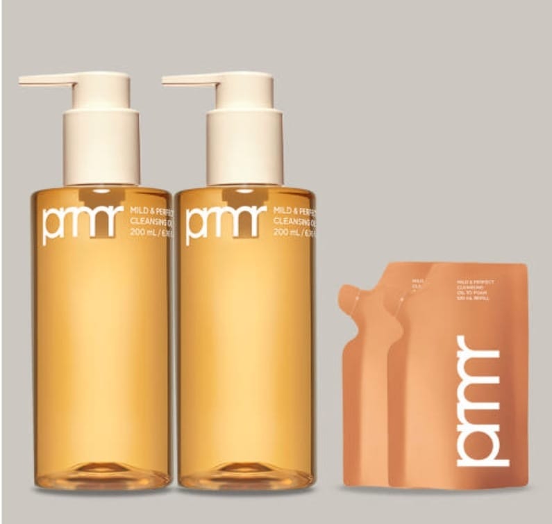 マイルド&パーフェクト オイルトゥーフォーム クレンザー 200ml 2個入 (+詰め替え200ml追加構成)/ディープクレンジング/肌バリア/簡単クレンジング