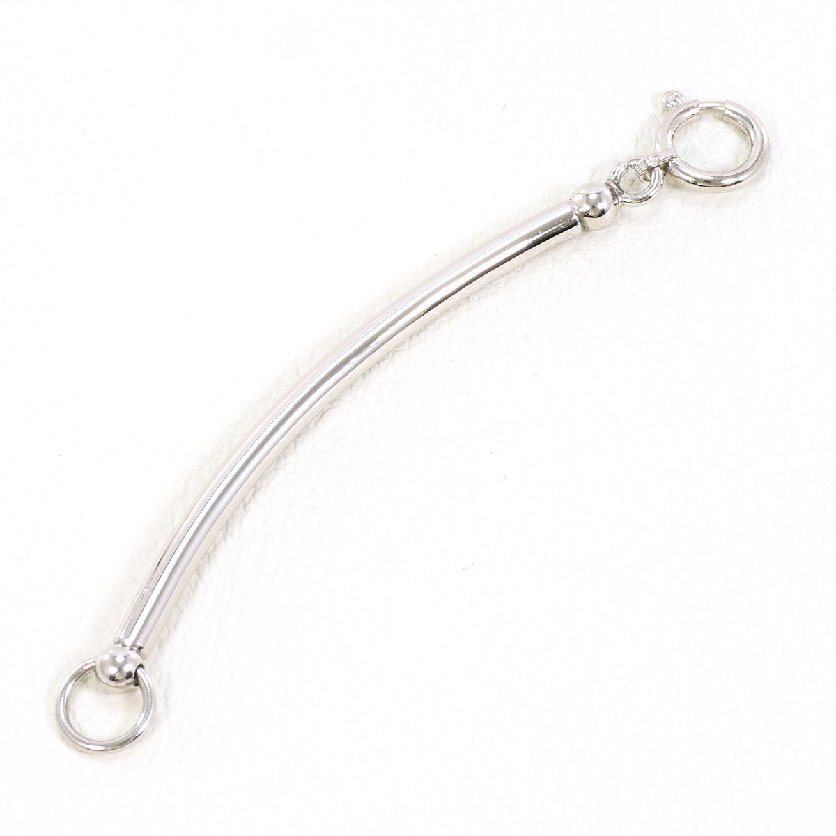 PT850 プラチナ アジャスター 総重量約1.1g 約5cm レディース 中古