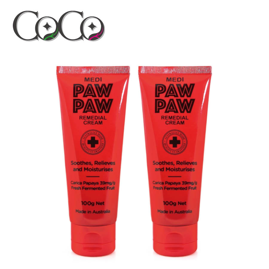 【正規品]MEDIPAWPAWメディポポクリーム100g, 2個 [マルチバーム/ホホバシーオイル/パパイヤ果実] 4,750円