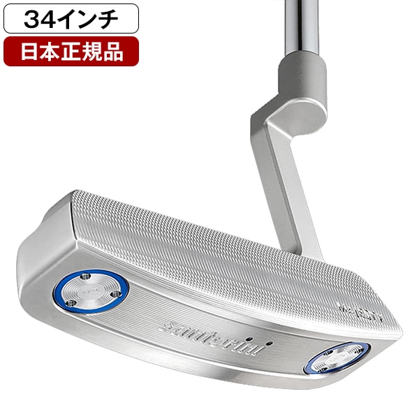 【日本正規品】 マジェスティ ゴルフ MAJESTY santorini パター 2023年モデル STEADY FLEX 110MJ PLUSスチールシャフト ブレード 34インチ