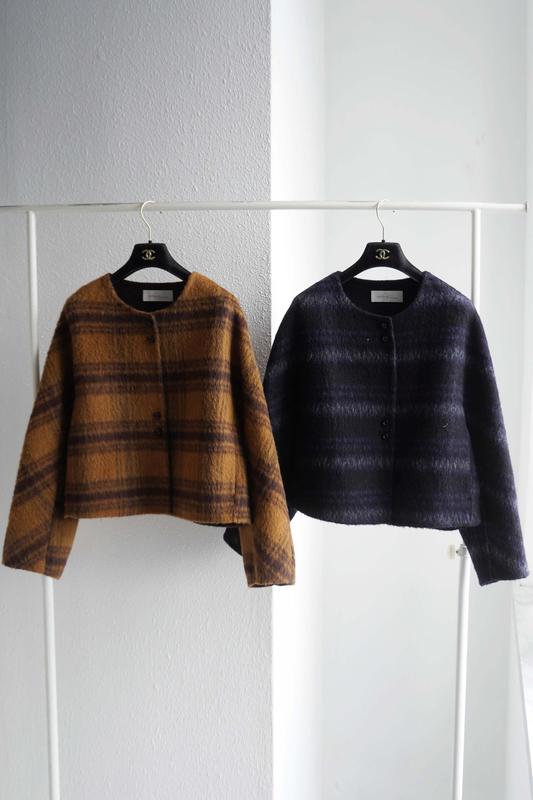 アルパカ ラウンド ジャケット