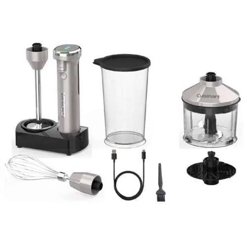 【推奨品】クイジナート RHB1070J コードレス充電式ハンドブレンダー DCモーター搭載 シルバー 10,406円