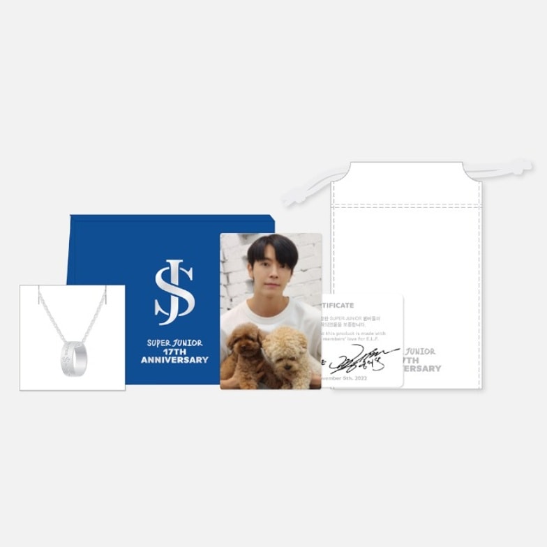 SUPER JUNIOR 17th Anniversary Necklace Set