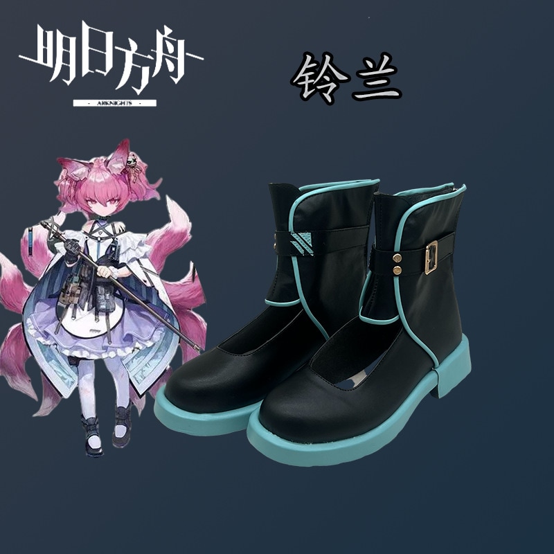 アークナイツ スズラン 靴 ペイリー シューズ ガール ロリ コミコン ゲーム 靴 ブーツ ゲーム
