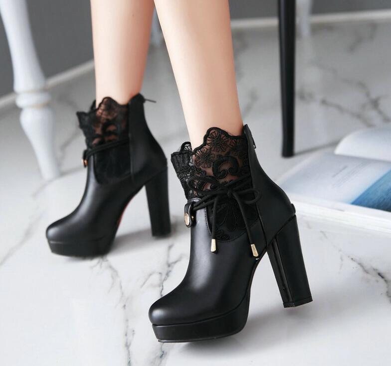 ブーツ ショートブーツ レディース ブーツ 厚底 ショートブーツ　ブーツ ヒール9.5cm 美脚 ハイヒール ベルト付き 太ヒール 歩きやすい 痛くない レディース靴 疲れない ブーツ 通勤 OL オ