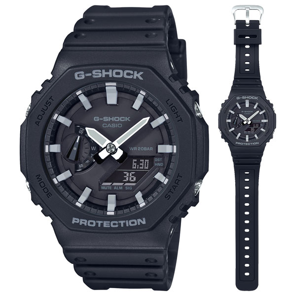 カシオ 【国内正規品】G-SHOCK（ジーショック） CARBON CORE GUARD クオーツ メンズタイプ GA-2100-1AJF