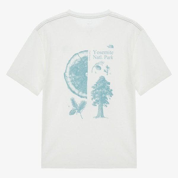 [公式] NT7US04B 男性サマーキャンプ半袖Tシャツ WHITE