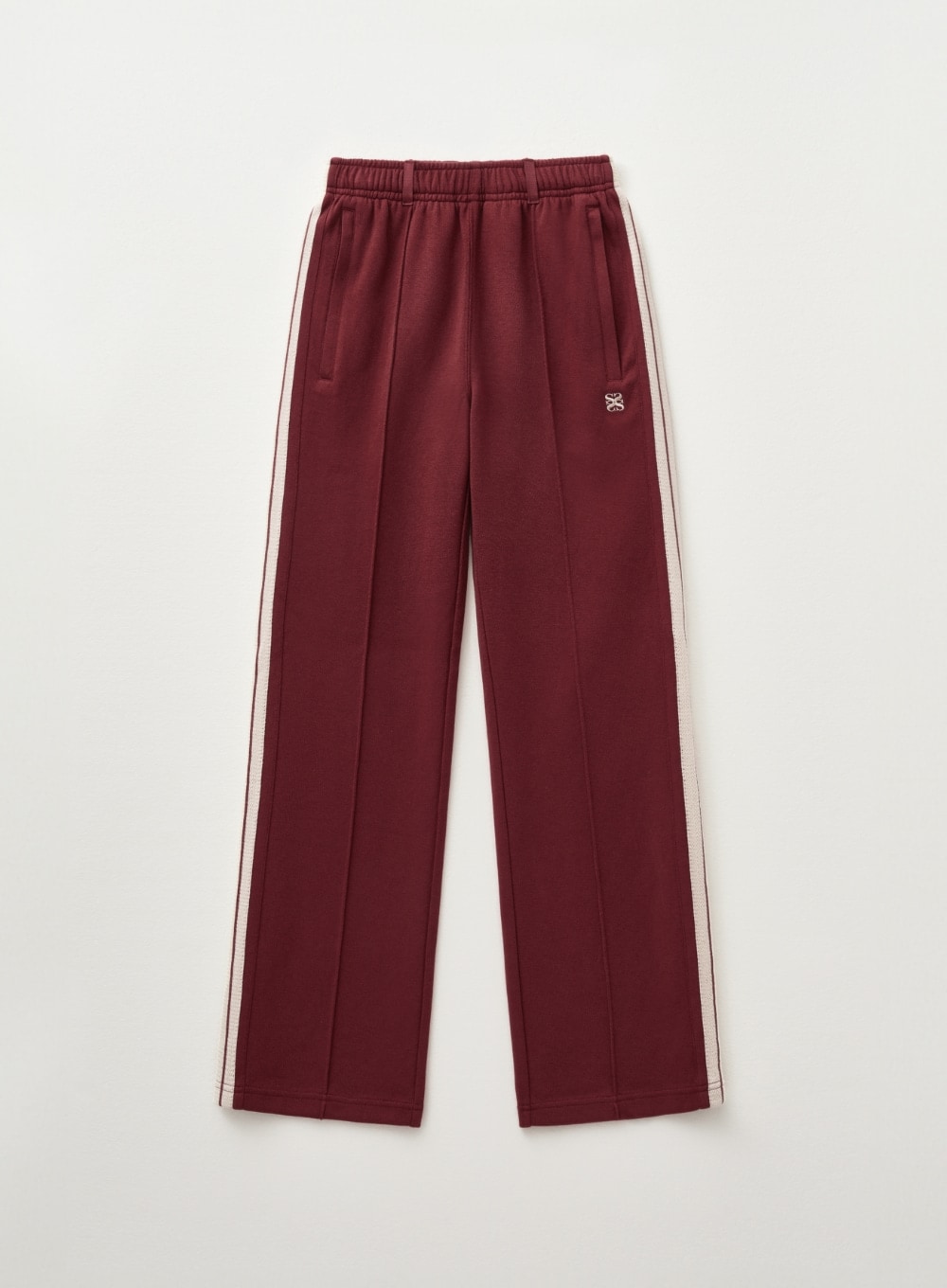 トラックパンツ・ジャージ SATUR Lawton All Day Track Pants Burgundy SA243MTP03BU SATUR】 (W) LAWTON ALL DAY TRACK PANTS : BURGUNDY