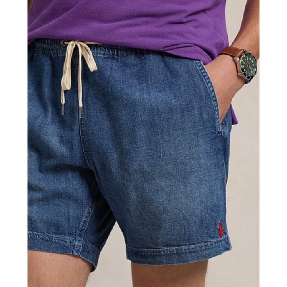 ポロラルフローレンメンズ 6.5 cm ポロプレプスターデニムショーツ (MNPODNM10920079400)