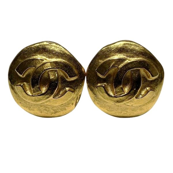 シャネル ココマーク ロゴ 95A ヴィンテージ イヤリング レディース【中古】