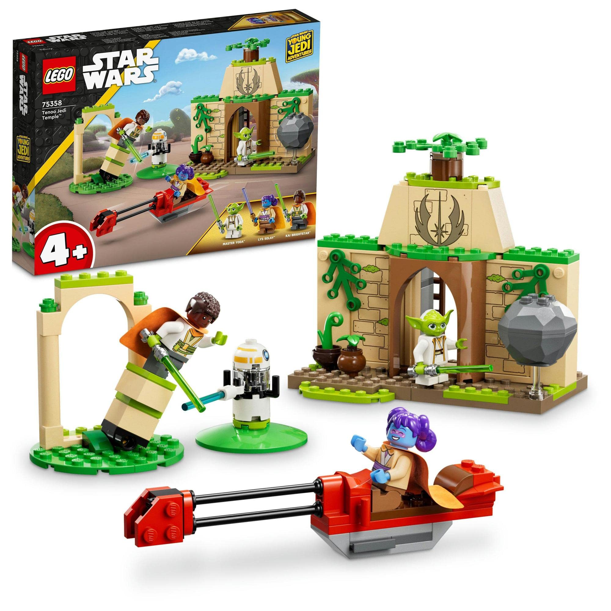スター・ウォーズ テヌーのジェダイ・テンプル 75358 おもちゃ ブロック プレゼント アメコミ スーパーヒーロー 男の子 4歳 ~
