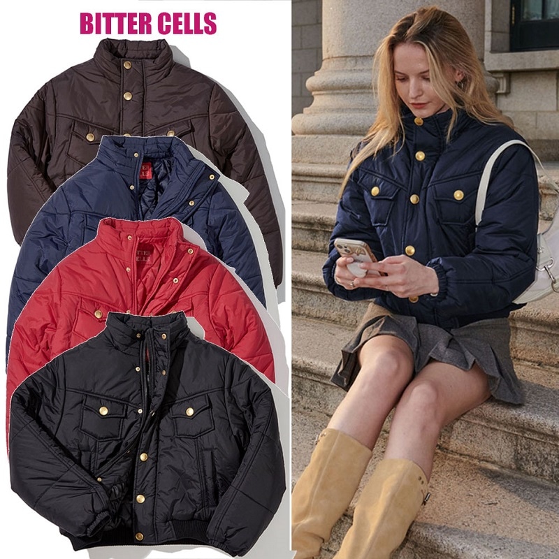 Eden Puffer Jacket パディング ダウンジャケット 韓国人気