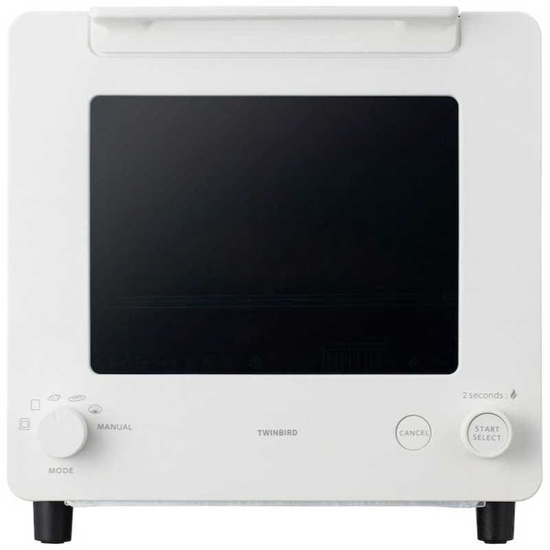 ツインバード　TWINBIRD　オーブントースター 匠ブランジェトースター 1240W/食パン2枚 ホワイト　TS-D486W