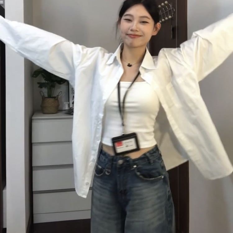 白 シャツ レディース 長袖 デザイン性 高級 ゆったり 重ね着 トップス ファッション シャツ アウター1117