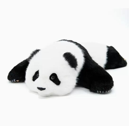西柚熊猫」のリアルなパンダのぬいぐるみ 誕生日プレゼント 祝日