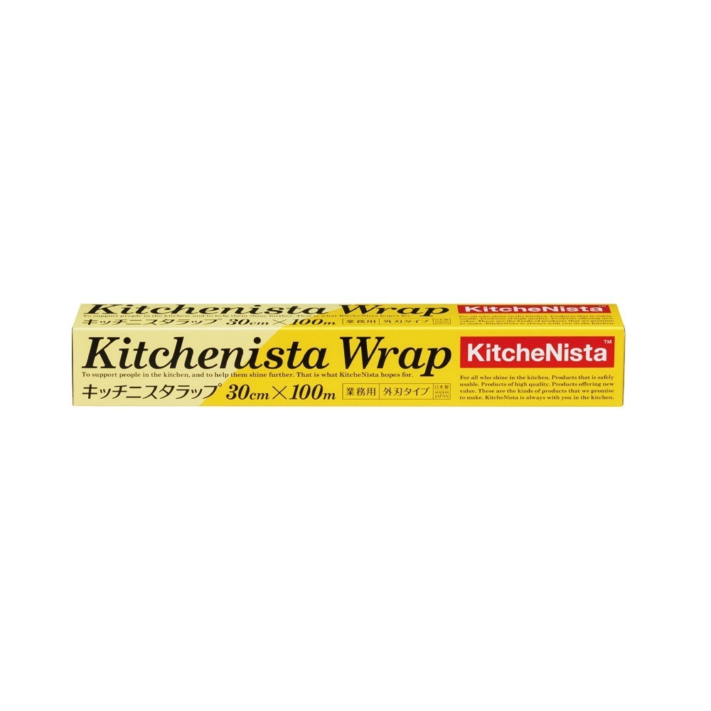 業務用食品ラップ キッチニスタ KN30X100 外刃タイプ 30cmX100m巻 X30本