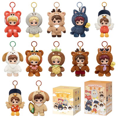Qoo10] POP MART 公式正規品RIIZE Fluffy Cl : バッグ・雑貨