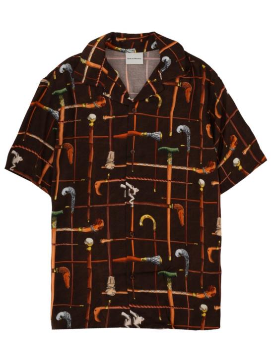 DROLE DE MONSIEUR Men Shirts SH230 VI033BROWN Black