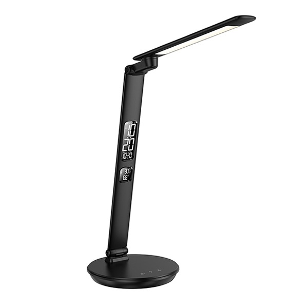 LED マルチリフラクションデスクライト 2関節タイプ 黒 GST009B 目にやさしい照明