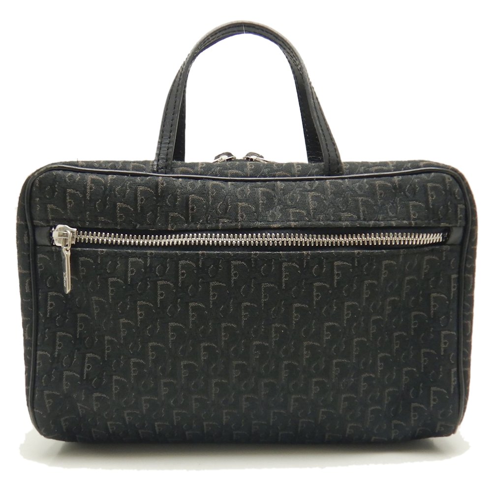 トゥルースドゥヴォワヤージュ ハンドバッグ トロッター キャンバスxレザー ブラック/252447【中古】 28,315円