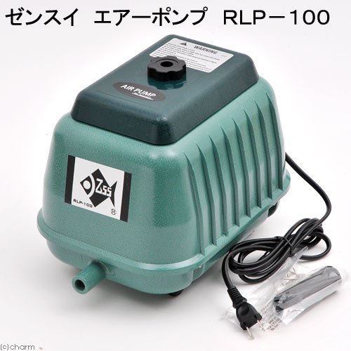 ゼンスイ　エアーポンプ　ＲＬＰ－１００　１２０ｃｍ以上水槽用エアーポンプ　ＣＲＣ10―21―10―60―00