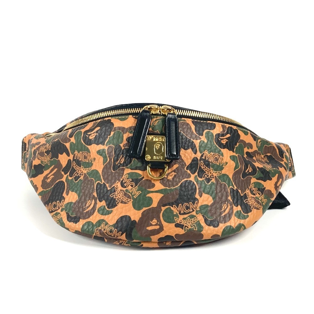 エイプMCM ボディーバック エイプMCM ボディーバック A BATHING APE® x MCM – us.bape.com