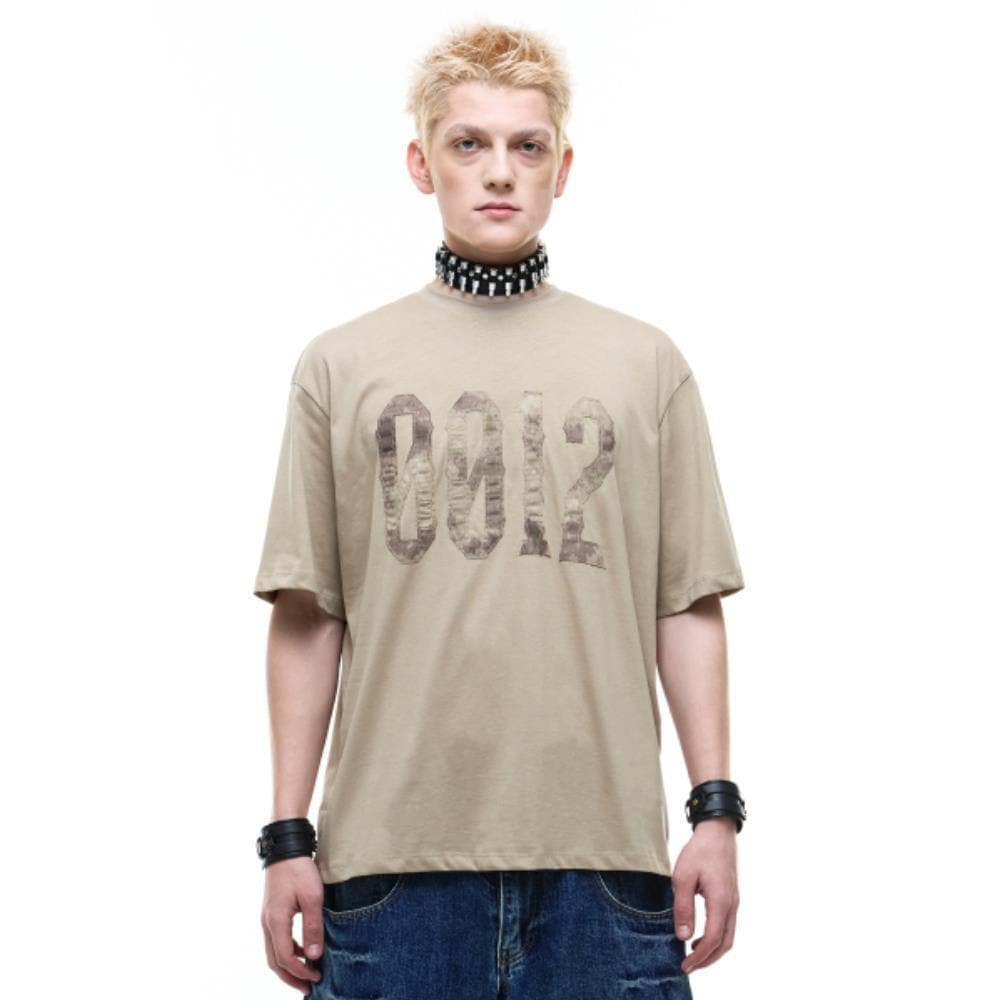 OPUS0012 Op 07 CAMO PATCHED TSHIRTS BEIGE OP5B1R3510BEG 8,020円