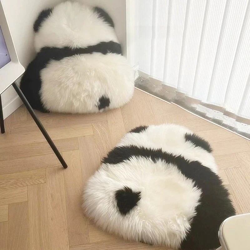 だきまくら 韓国 パンダベイウィンドウクッションソファ枕クッション女の子の家の装飾 抱き枕 絨毯 ぬいぐるみ カーペットラグ ギフト ぬいぐるみ 贈り物 ギフト 記念日プレゼント カーペット