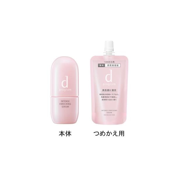dプログラム　インテンスエンリッチングセラム　本体+レフィルセット