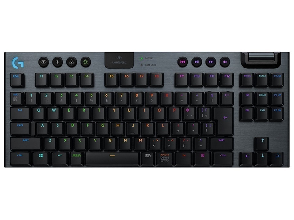 G913 TKL LIGHTSPEED Wireless RGB Mechanical Gaming Keyboard-Tactile G913-TKL-TCBK [ブラック]ワイヤレスキーボード