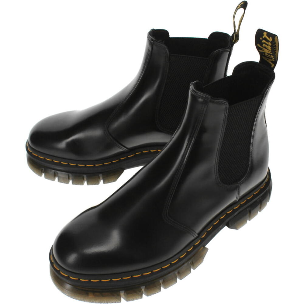 RIKARD POLISHED SMOOTH チェルシー ブーツ ブラック 27834001