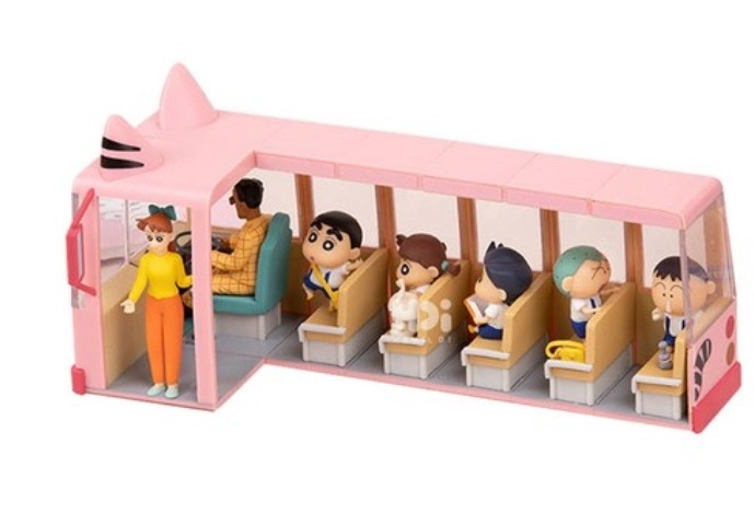 幼稚園バス フィキュア7種 フルセット