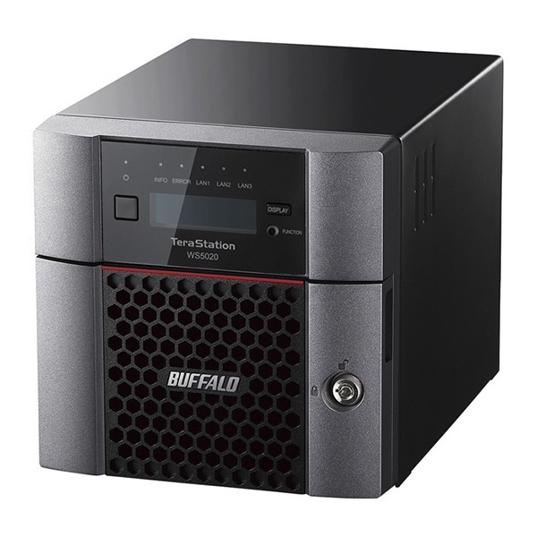 WS5220DN02W2 TeraStation WS IoT 2022 for Storage Workgroup Edition搭載デスクトップNAS 2ベイ 2TB
