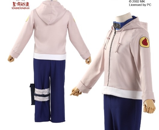 NARUTO 少年 日向 ヒナタ コスプレ衣装