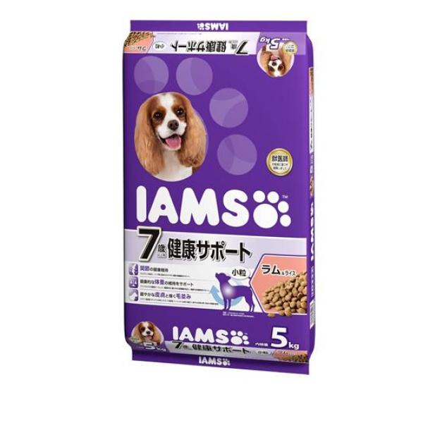 (IAMS) ドッグフード 7歳以上用 健康サポート ラム&ライス 小粒 5kg