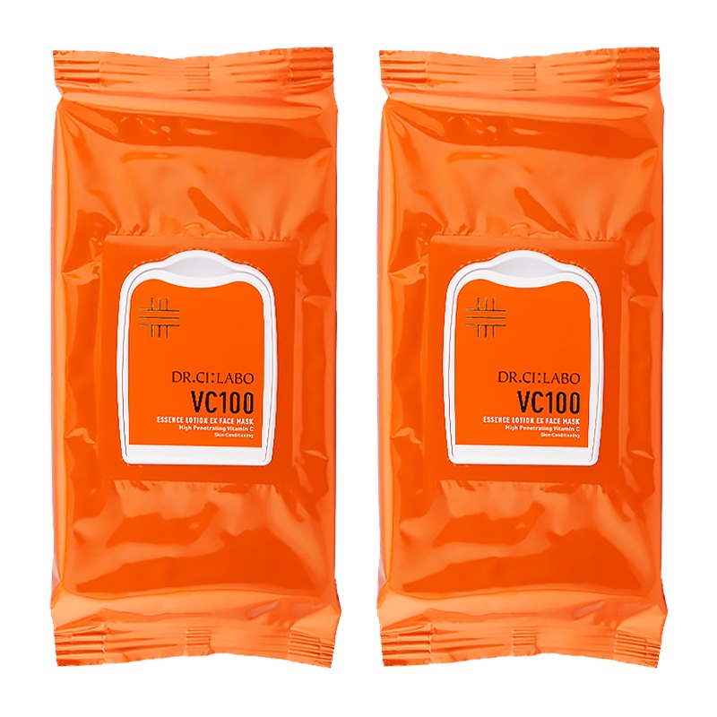 [2個セット]VC100エッセンスローションEX フェイスマスク20枚入り 毛穴 ハリ キメ 透明感 [ギフトラッピング対応]